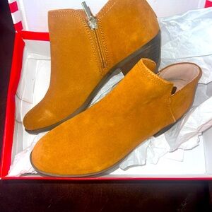Brand New Crown and Ivy Suede Ankle Boots